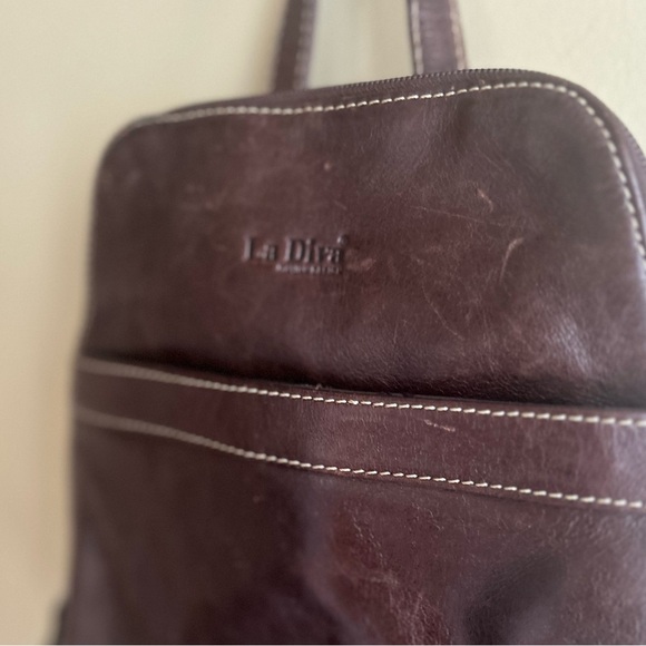 La Diva leather backpack - Picture 16 of 16